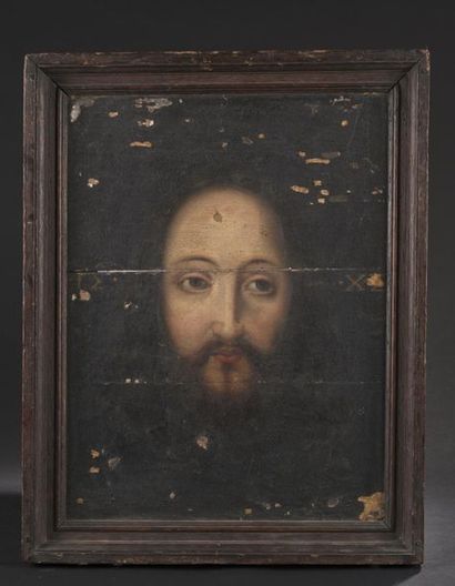 null 16th century school
Sainte Face
Oil on panel.
Original frame.
43 x 28.5 cm