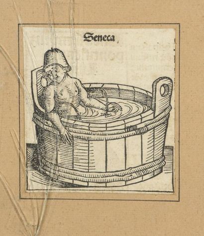 null GERMANY, circa 1500
Five woodcuts
Seneca, Saint Jerome, Job, The Tibetan Sibyl,...