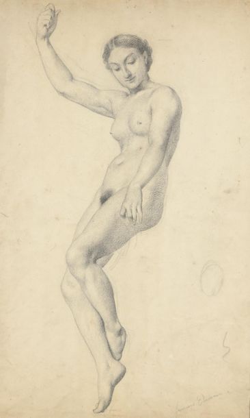 François EHRMANN (1833-1910)
Dancing nude...
