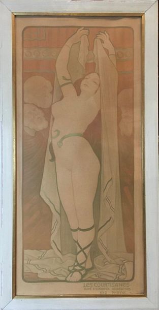 null Paul BERTHON (1872-1909)
Les Courtisanes
Lithographic poster.
Imprimerie Chaix....