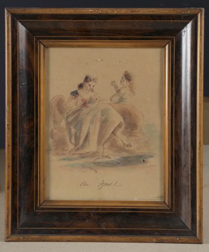 null Attributed to or follower of Constantin GUYS

Les grisettes sewing

Two watercolours.

Rosewood...