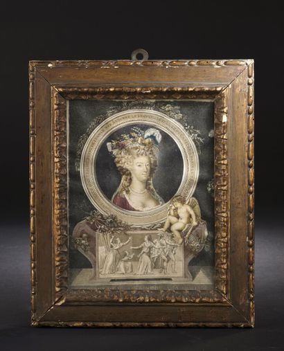 null Late 18th-early 19th century FRENCH school

Portrait of Queen Marie Antoinette...