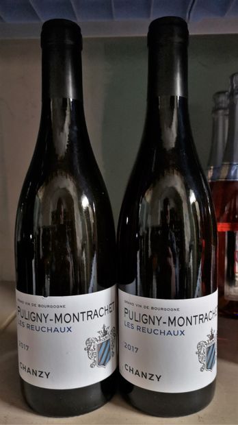 null PULIGNY MONTRACHET "Les Rechaux" - Domaine CHANZY 2017 -2 bouteilles