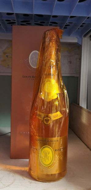 null CHAMPAGNE CRISTAL de ROËDERER Rosè 2009 - 1 bouteille