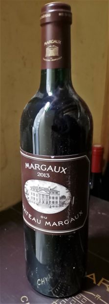 null Le MARGAUX du CHÂTEAU MARGAUX - Aoc Margaux 2013- 12 bouteilles