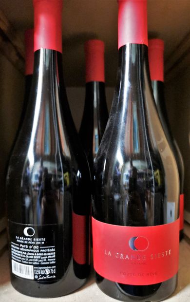 null Domaine La GRANDE SIESTE "Rouge des reves" - IGP OC -5 bouteilles