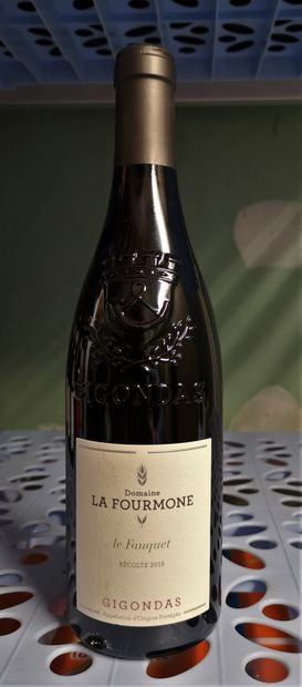 null GIGONDAS "Le Fauquet" - Domaine LA FOURMONE 2015 - 43 bouteilles