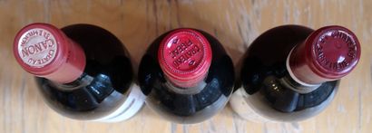 null Coffret de 3 bouteilles Saint Emilion 1er cru 

CHÂTEAU CANON 1er Gcc 1995 CHÂTEAU...