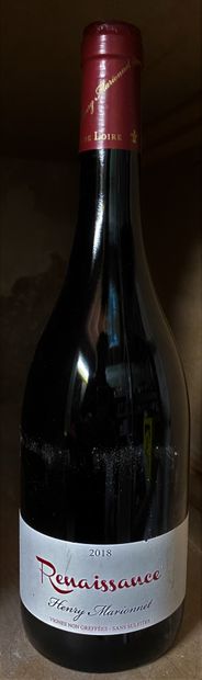 TOURAINE ROUGE RENAISANCE - HENRI MARIONET 2018- 11 bouteilles 
TOURAINE ROUGE RENAISANCE...