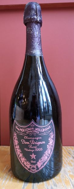 null CHAMPAGNE DOM PERIGNON ROSE 2005 -1 bouteille