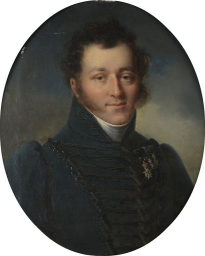 null François Joseph KINSON (Bruges 1770-1839)

Portrait présumé du marquis et de...