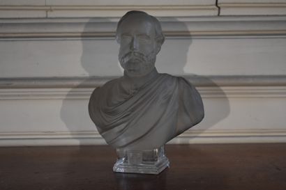 null Jean Louis VÉRAY (1820-1881)

Henri V, Comte de Chambord, 1872

Buste en cristal

H....