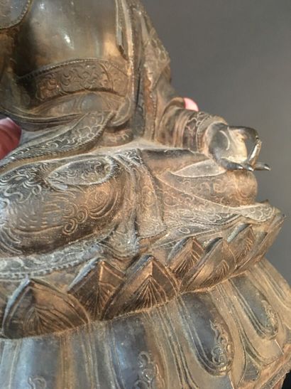 null Statuette de Bouddha en bronze

Chine, dynastie Ming, XVIIe siècle

Représenté...