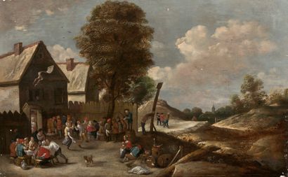 null Dans le goût de TENIERS

Danse paysanne

Panneau de chêne parqueté.

Soulèvements...