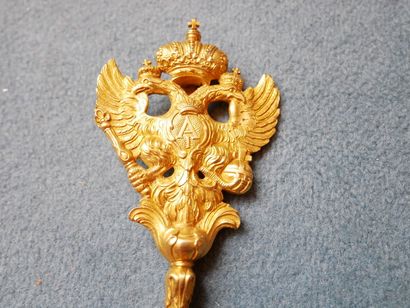 null Clef de chambellan du tsar Alexandre 1er, en bronze, ciselé, doré

Anneau à...