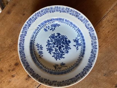 null CHINE, XIXe siècle

Coupe en porcelaine à décor en camaïeu bleu d'un crabe au...
