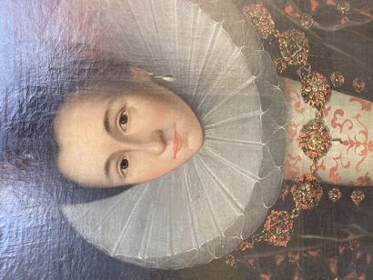 null 
École HOLLANDAISE dans le goût du XVIIe siècle




Portrait d'une femme à la...