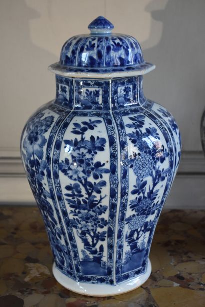 null 
Chine, XIXe siècle




Deux potiches couvertes en porcelaine, de forme balustre....