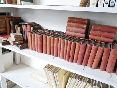 null 3ème étage 

Lot de livres reliés principalement de la fin du XIXe, histoire...