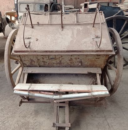 Feldkuche HF 13 front end, iron, with remaining...