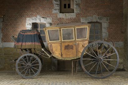 Town car, Austria, early 19th century. Bound...