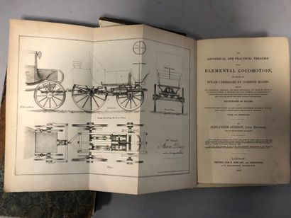 null W. FELTON, Coach maker, a treatise of carriages, Londres 1796. Rare ouvrage...