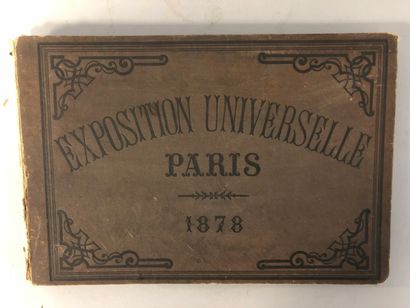 null Album des principales voitures exposées en 1878 au palais du Champ-de-Mars lors...