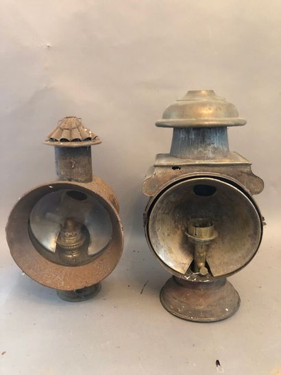 Two service car lanterns to be restored....