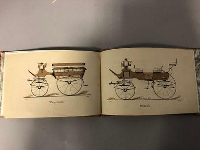 null Bail l'aîné, catalogue of the Parisian coachbuilder, twenty-four cars shown...