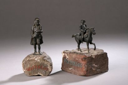 NAPOLEON NAPOLEON, late 19th - early 20th century

Two subjects in patinated bronze...