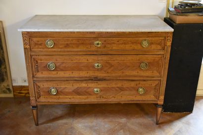 null 
Commode en bois de placage, Italie premier quart du XIXe siècle




Ouvrant...