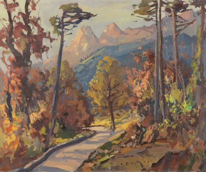 null F. BALH

View of the Alps in Autumn

Canvas

54 x 65 cm