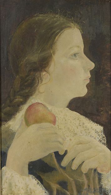 null French school around 1920

Young girl with an apple

Canvas

46 x 27 cm

Trace...