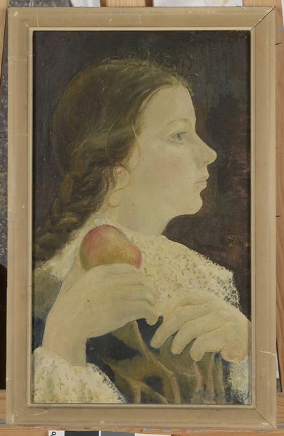 null French school around 1920

Young girl with an apple

Canvas

46 x 27 cm

Trace...