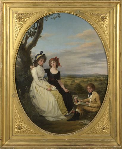 null 
Etienne de LAVALLéE-POUSSIN (Rouen 1735 - Paris 1802 )




Portrait de la famille...