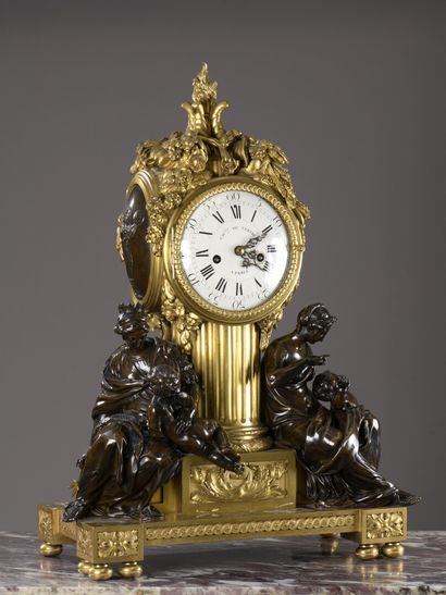 null A Transitional ormolu clock circa 1770

Decorated with Demeter and Persephone...