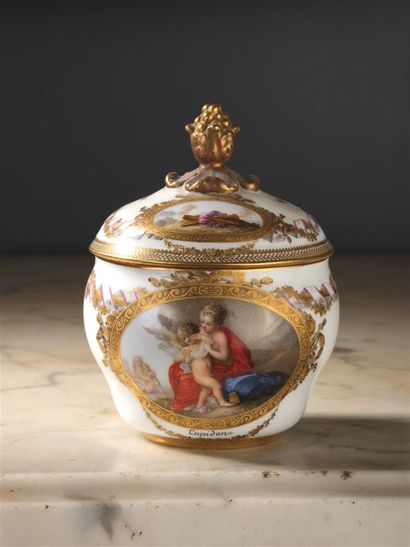 null Meissen, Marcolini period, late 18th century

Part of a porcelain service including...
