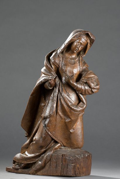 null Northern France, circa 1600

Virgin of the Annunciation

Strong relief in oak.

Traces...