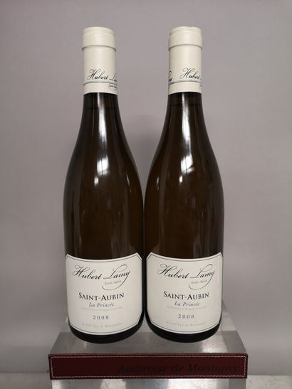  2 bouteilles SAINT AUBIN 1er Cru "La Pincée" - Hubert LAMY 2008