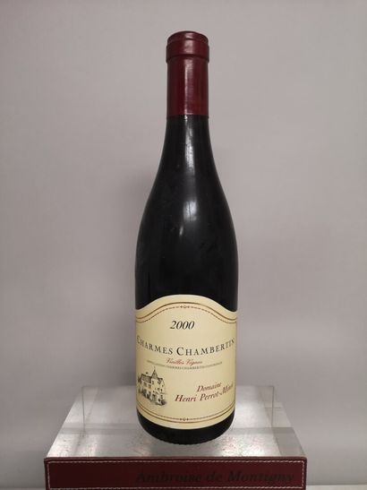 null 1 bottle CHARMES CHAMBERTIN Grand Cru "Vieilles Vignes" - Domaine Henri PERROT-MINOT...