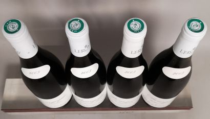  4 bouteilles BOURGOGNE - Leroy 2003 