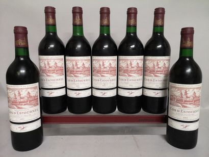 7 bouteilles Château COS D'ESTOURNEL - 2e...
