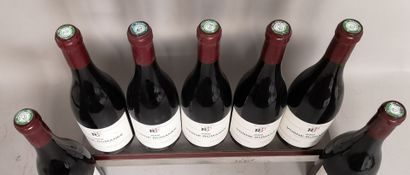 null 7 bouteilles VOSNE ROMANEE - Domaine René ENGEL 2002 2 étiquettes légèrement...