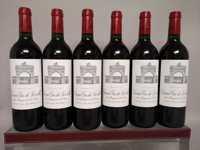 6 bottles Château LEOVILLE LAS CASES - 2nd...