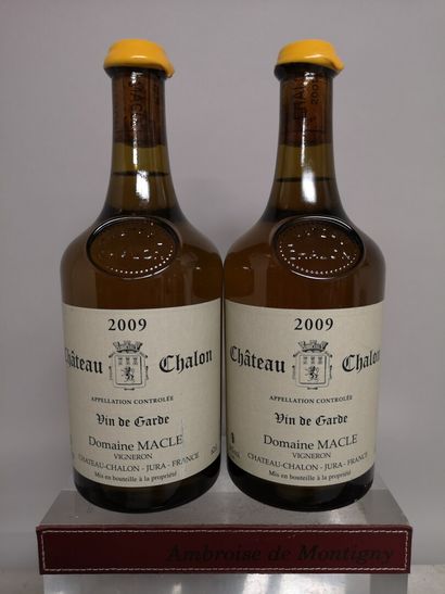 2 bouteilles Château CHALON 