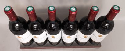 null 6 bottles Château GISCOURS - 3rd GCC Margaux 2004 In wooden case.