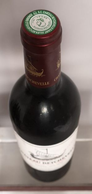  1 bottle Château BEYCHEVELLE - 4th GCC Saint Julien 1998 Label very slightly st...