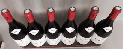 null 6 bouteilles POMMARD 1er Cru "Clos des Epeneaux" - Comte ARMAND 2003 En caisse...
