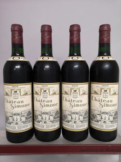 null 4 bottles Château SIMONE - PALETTE 1997