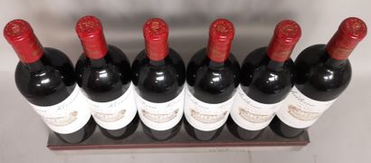  6 bottles Château KIRWAN - 3rd GCC Margaux 1999 In wooden case.